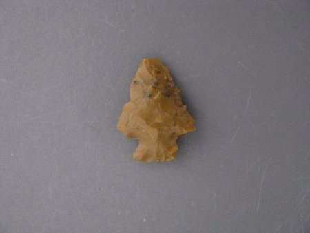 Projectile point; possible Hogback corner-notched
