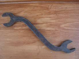 Hand-forged wrench