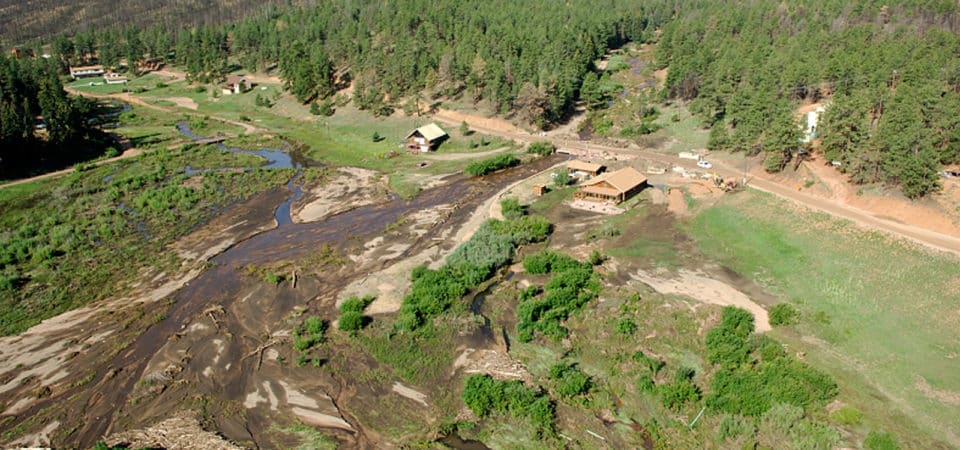 West Creek Flood in 2006.
